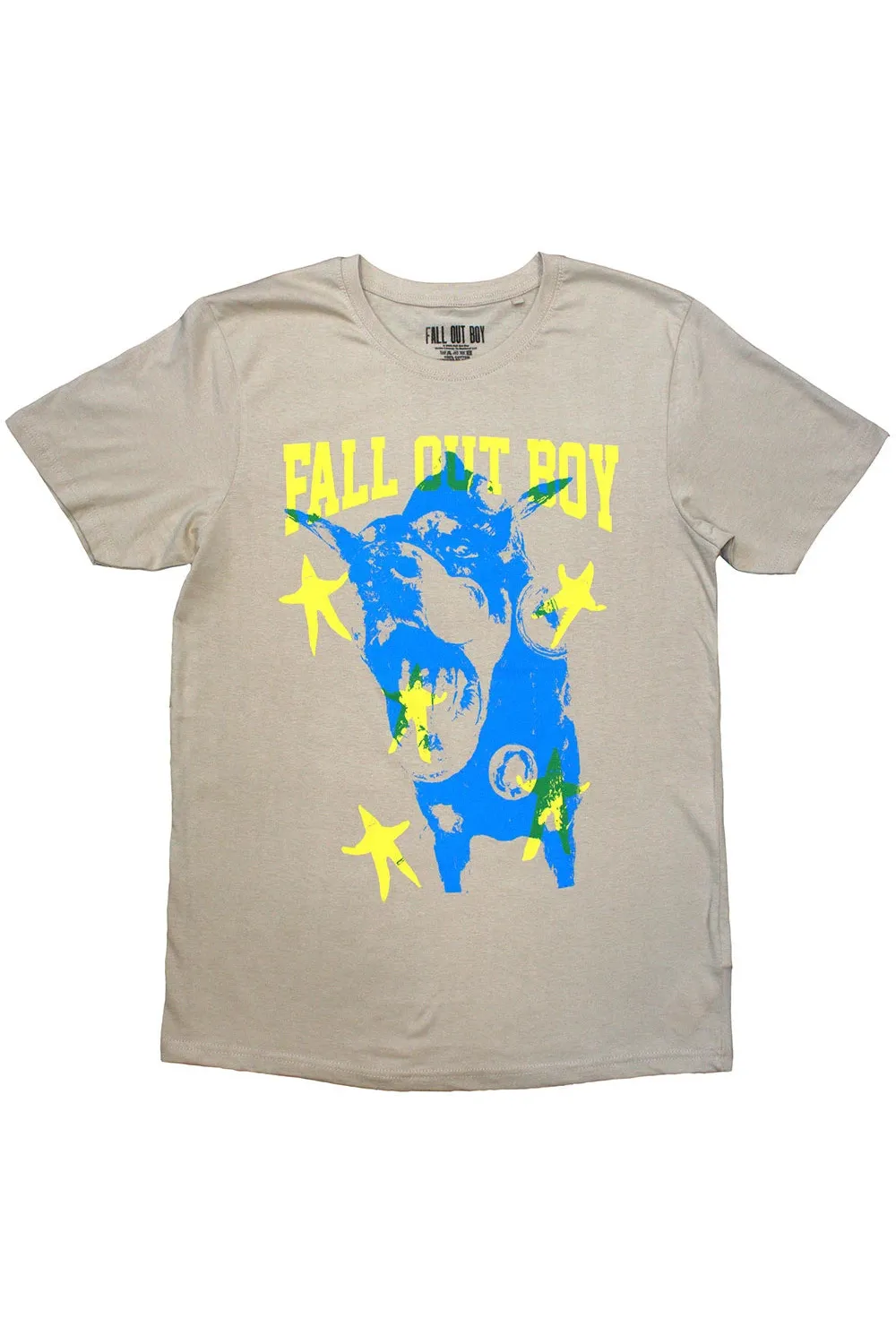 Fall Out Boy Big Dawg Beige Tshirt