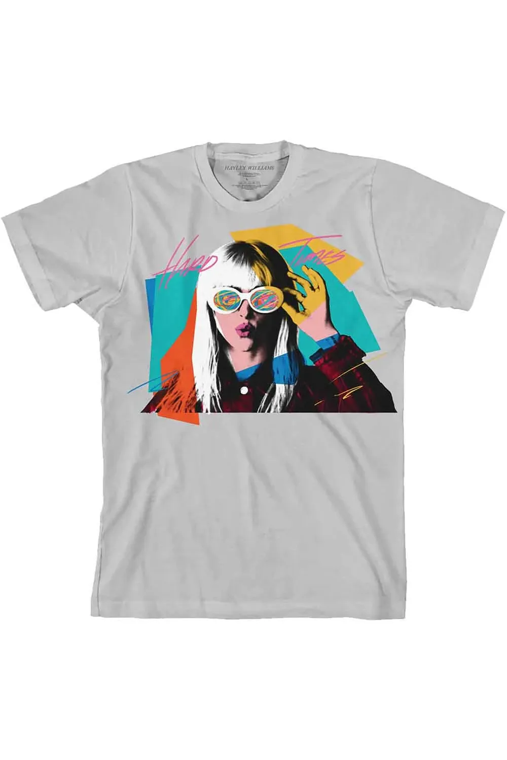 Hayley Williams Hard Times Grey Tshirt