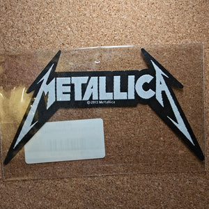 Metallica Text Logo Patch (Sew On)