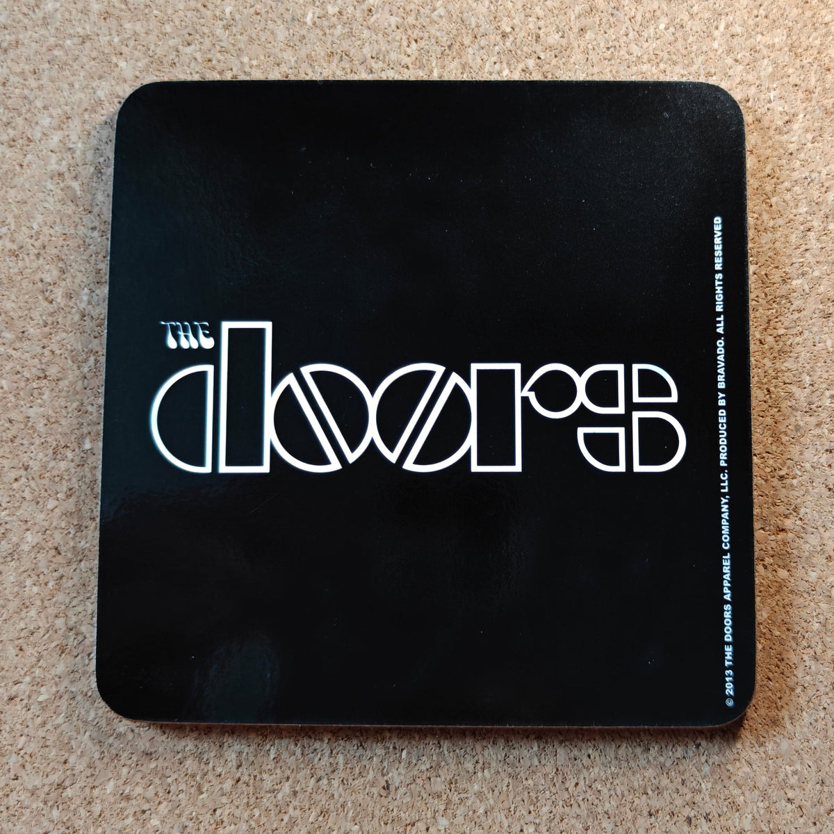 The Doors Band Logo Cork Coaster