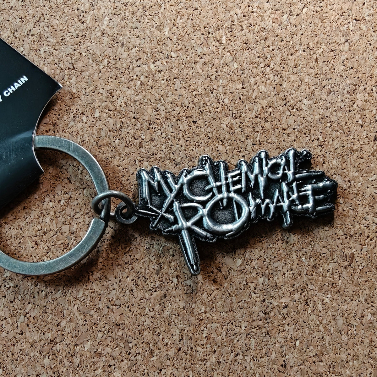 My Chemical Romance Logo Metal Keyring