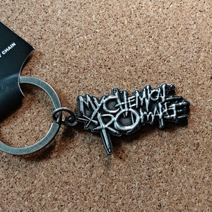My Chemical Romance Logo Metal Keyring