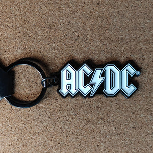 AC/DC Logo Metal Keyring