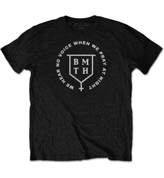 Bring Me The Horizon Hear No Voice Black Tshirt