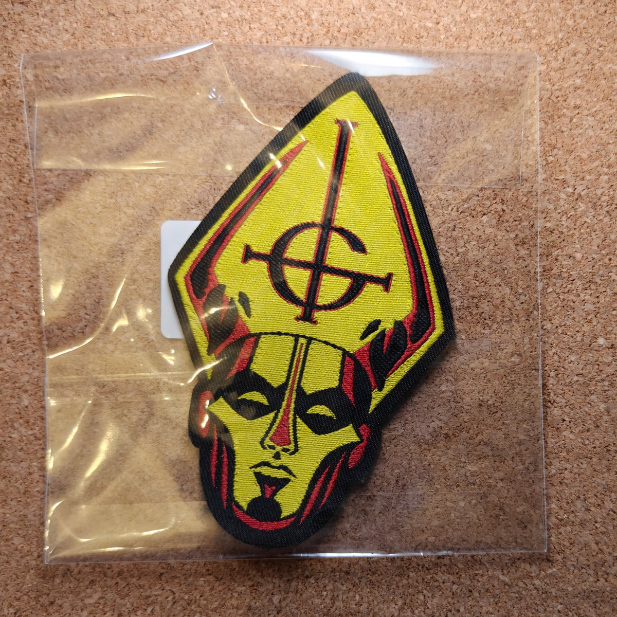 Ghost Papa Head Patch (Sew On)