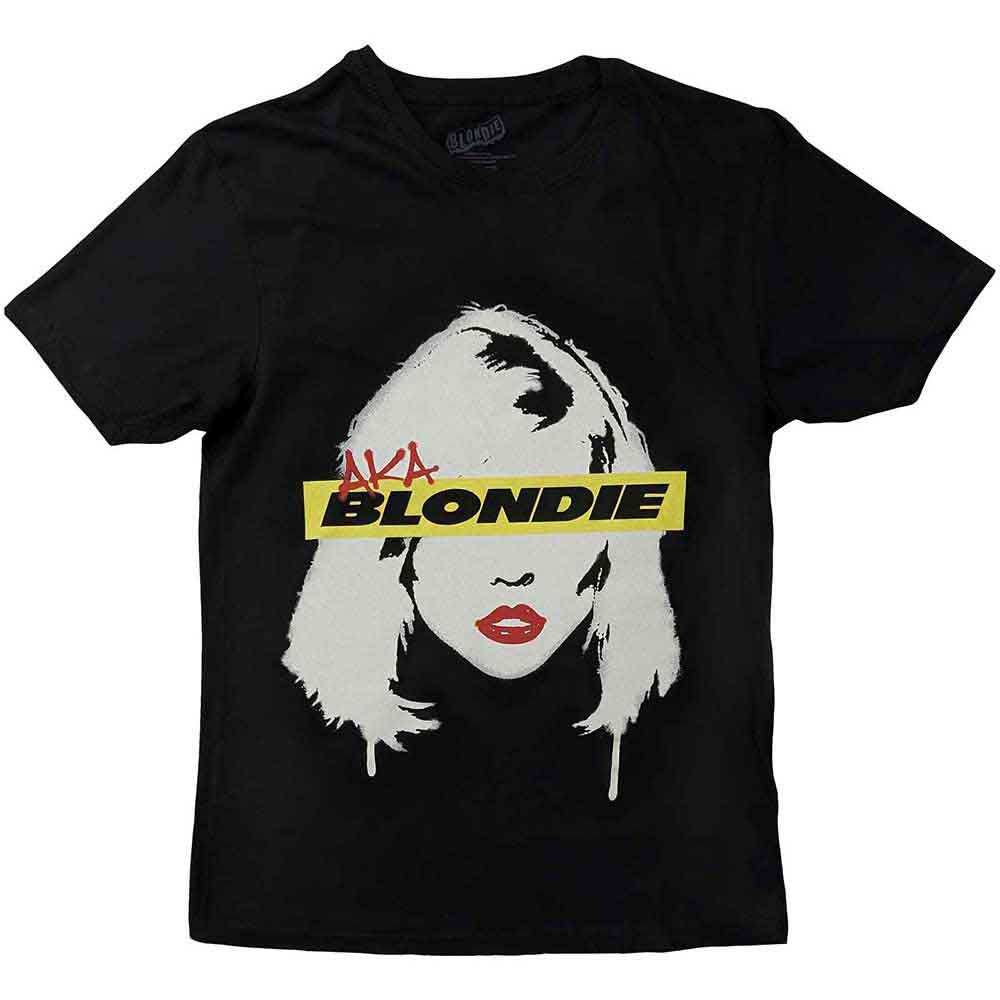Blondie AKA Strip Black Tshirt