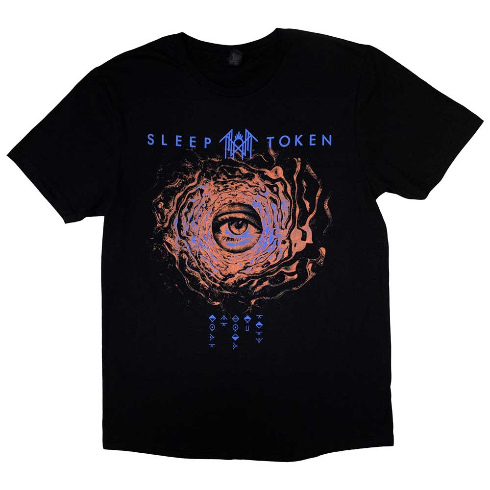 Sleep Token Vortex Eye Black Tshirt