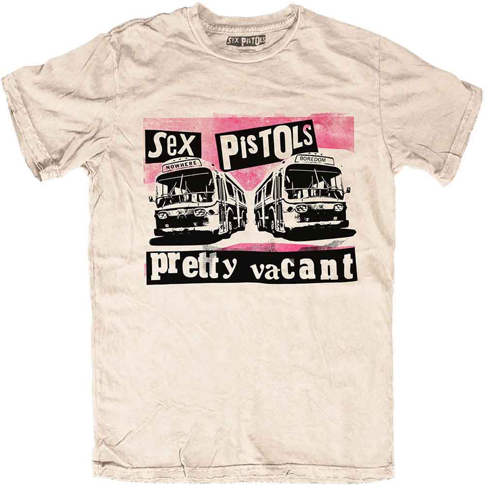 The Sex Pistols Pretty Vacant Natural Tshirt
