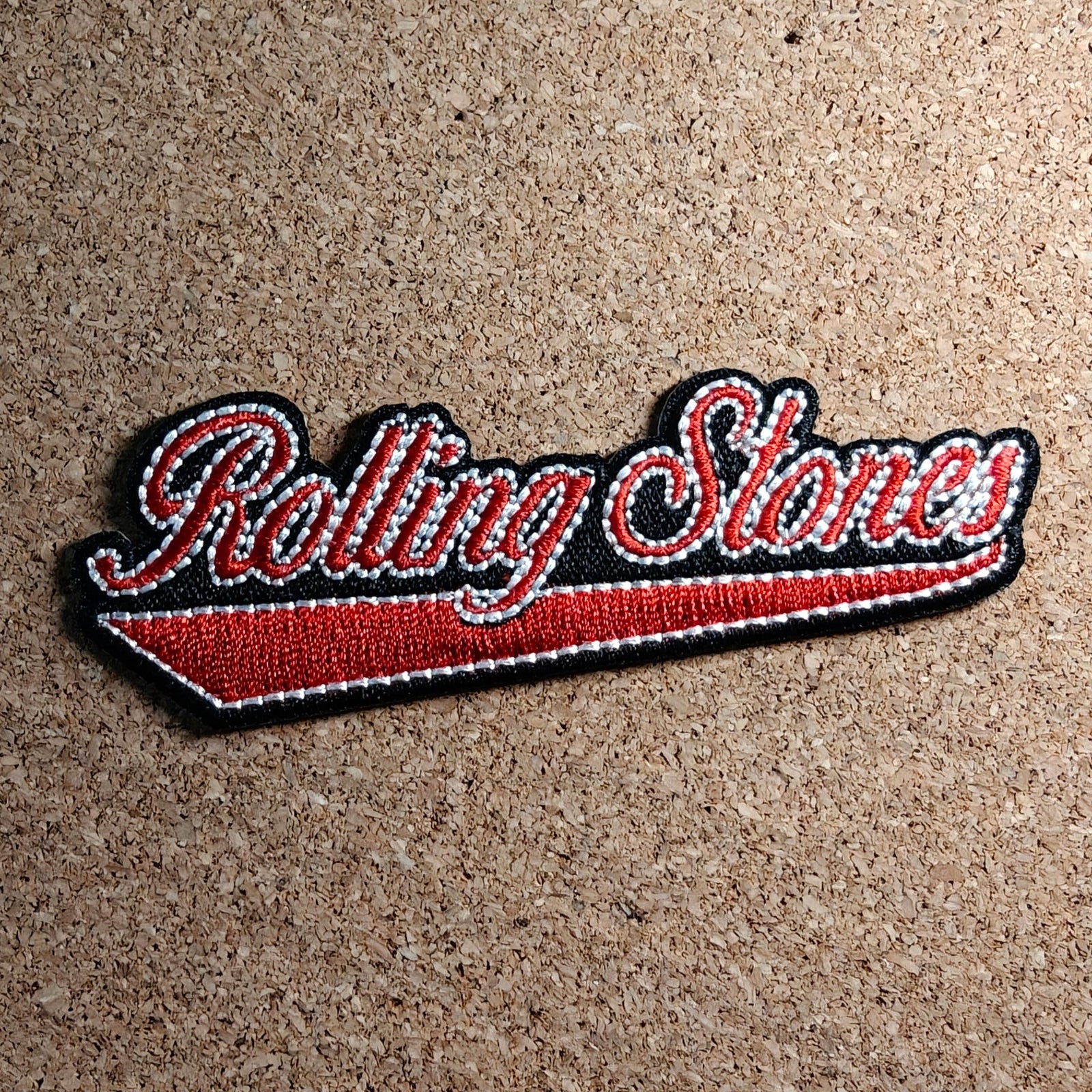 The Rolling Stones Hard Rock Script Patch (Iron On)