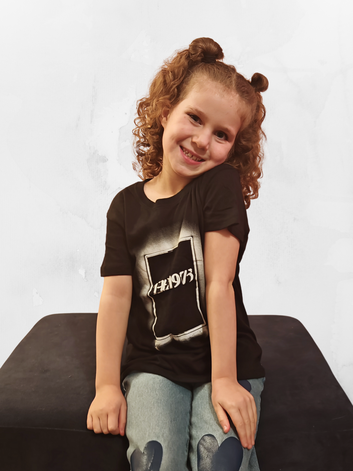 The 1975 Unisex Kids Black Tshirt