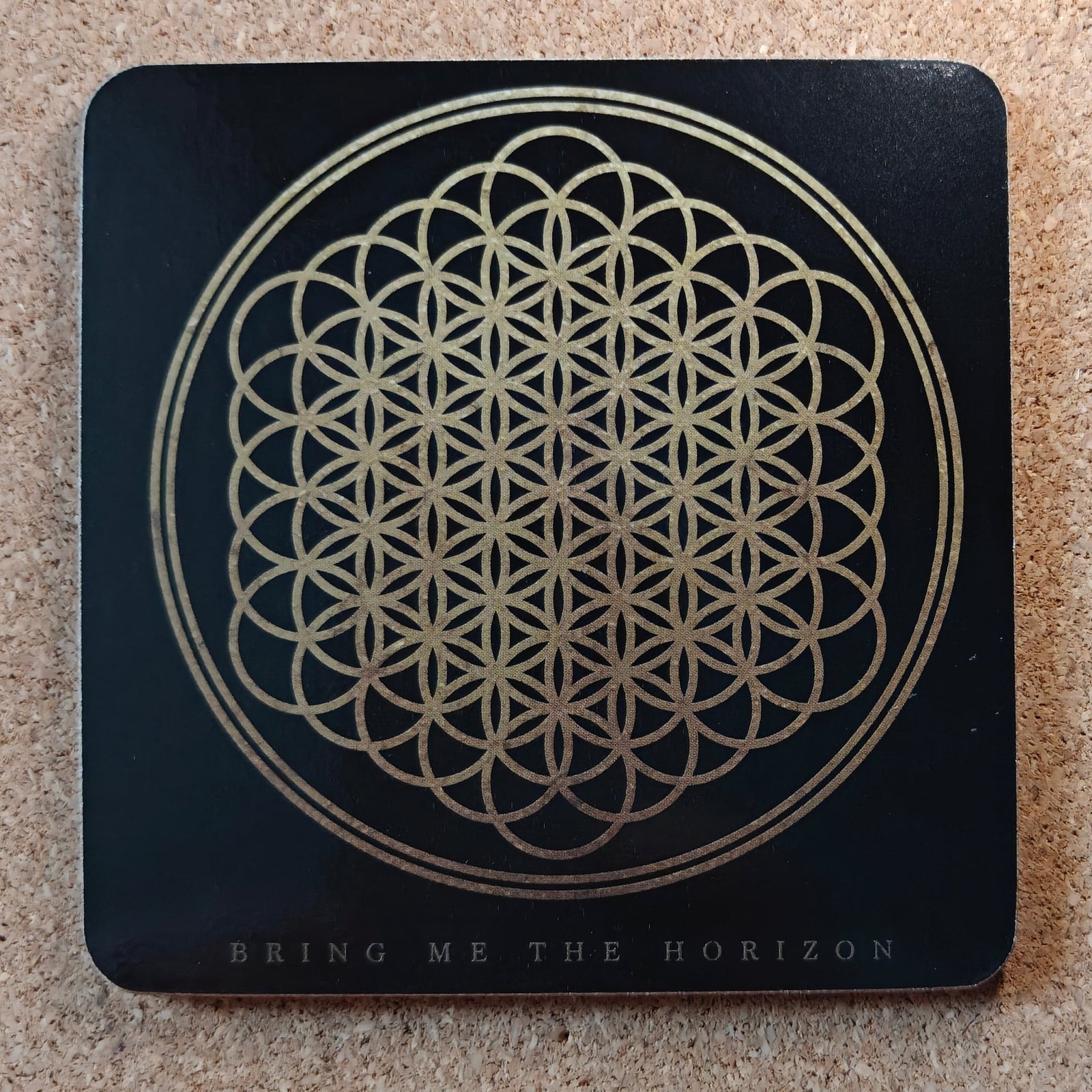 Bring Me The Horizon Sempiternal Cork Coaster