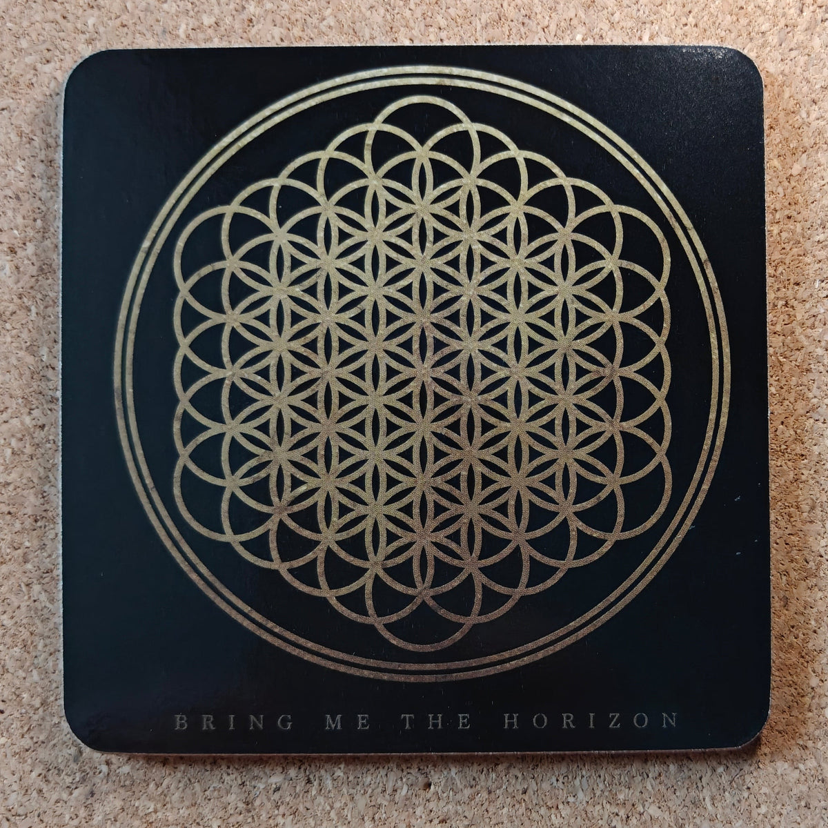 Bring Me The Horizon Sempiternal Cork Coaster