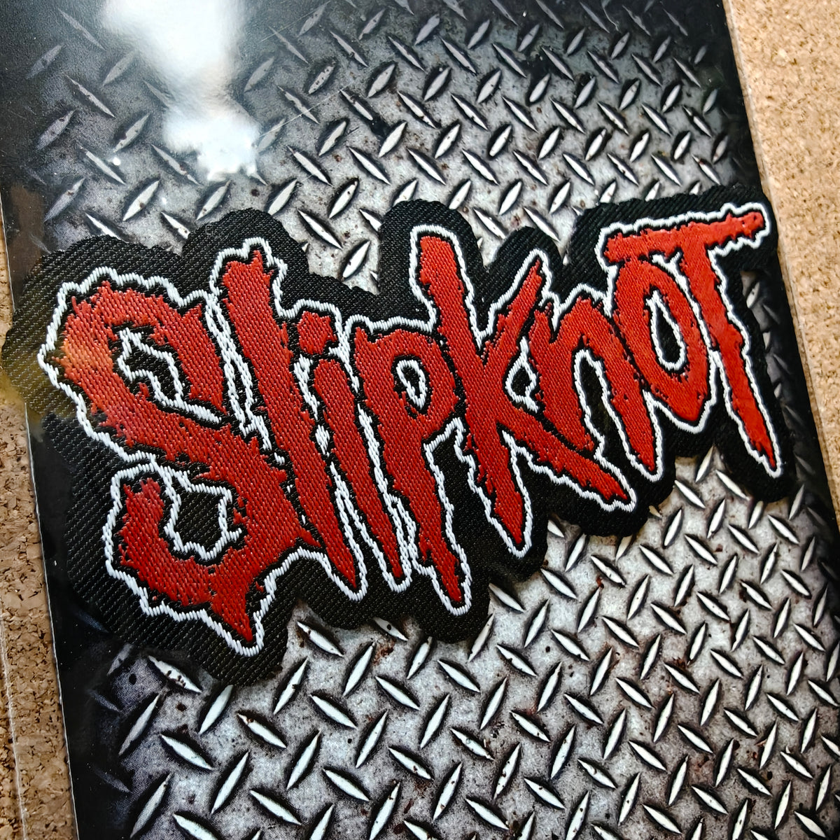Slipknot Cut Out Logo Patch (Sew On)