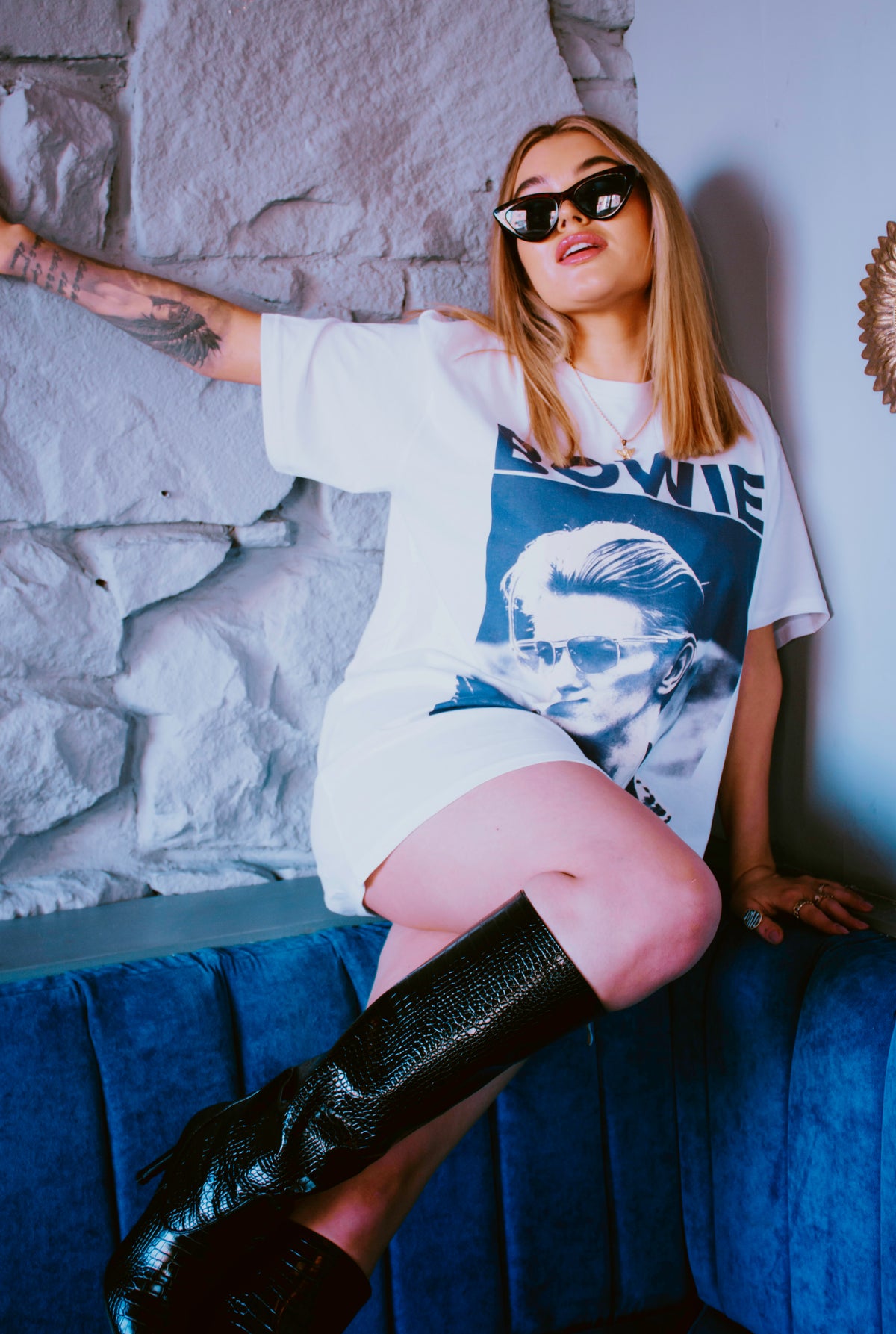 David Bowie Smoking Tshirt