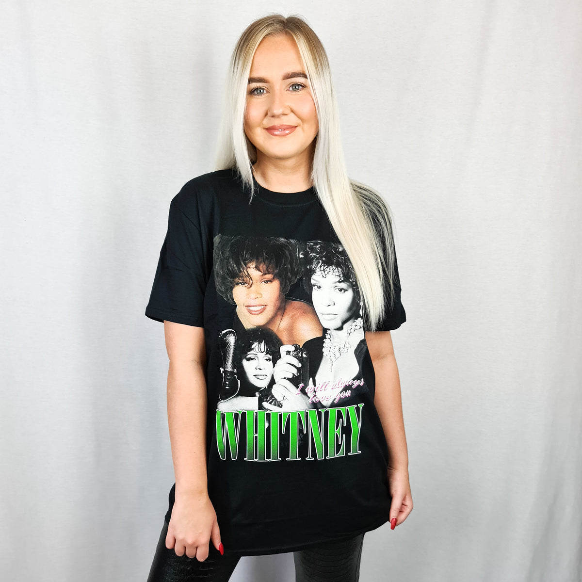 Whitney Houston I Will Always Love You Tee - Rebel Rebel Boutique