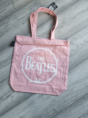 The Beatles Pink Tote Bag