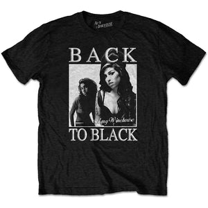 Amy Winehouse - Back to Black Tshirt - PRE ORDER