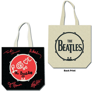The Beatles Love Drum Tote Bag