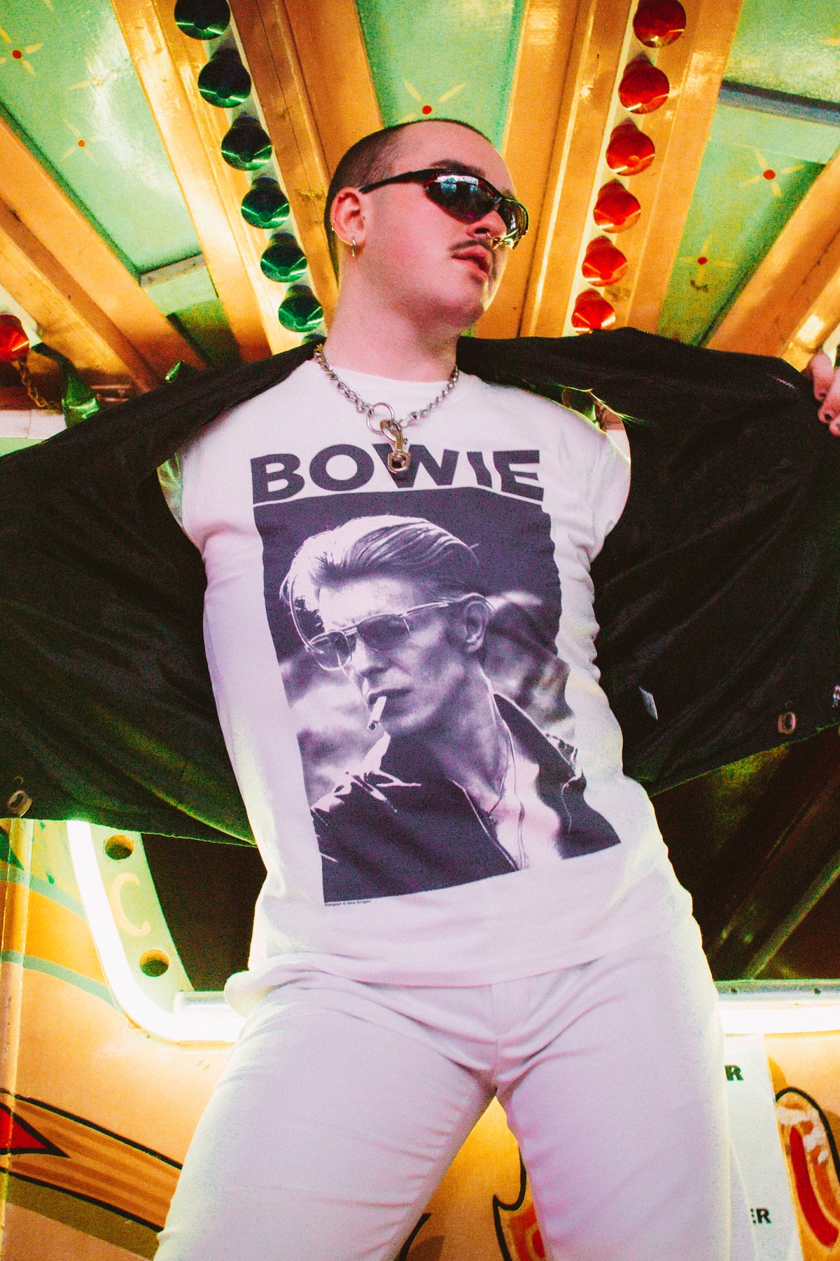 David Bowie Smoking Tshirt