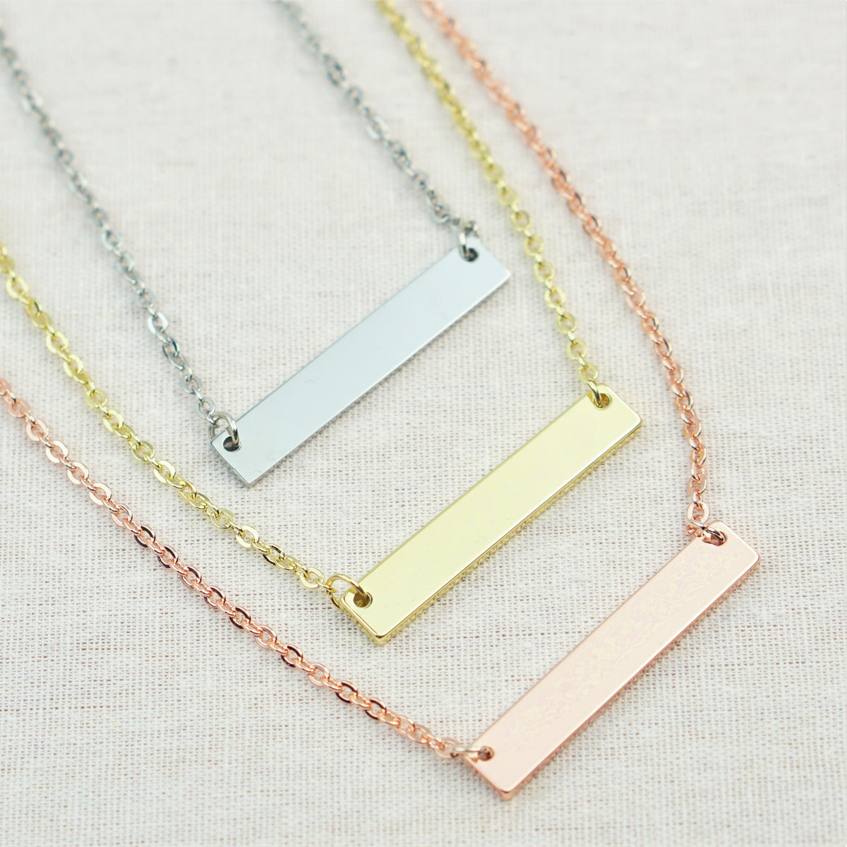 Minimalist Bar Necklace