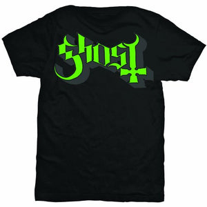 Ghost - Green Logo Tshirt - PRE ORDER