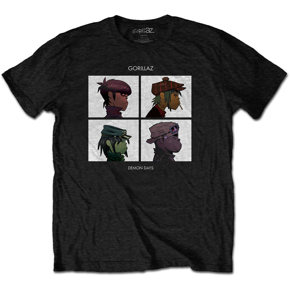 Gorillaz - Demon Days Black Tshirt - PRE ORDER