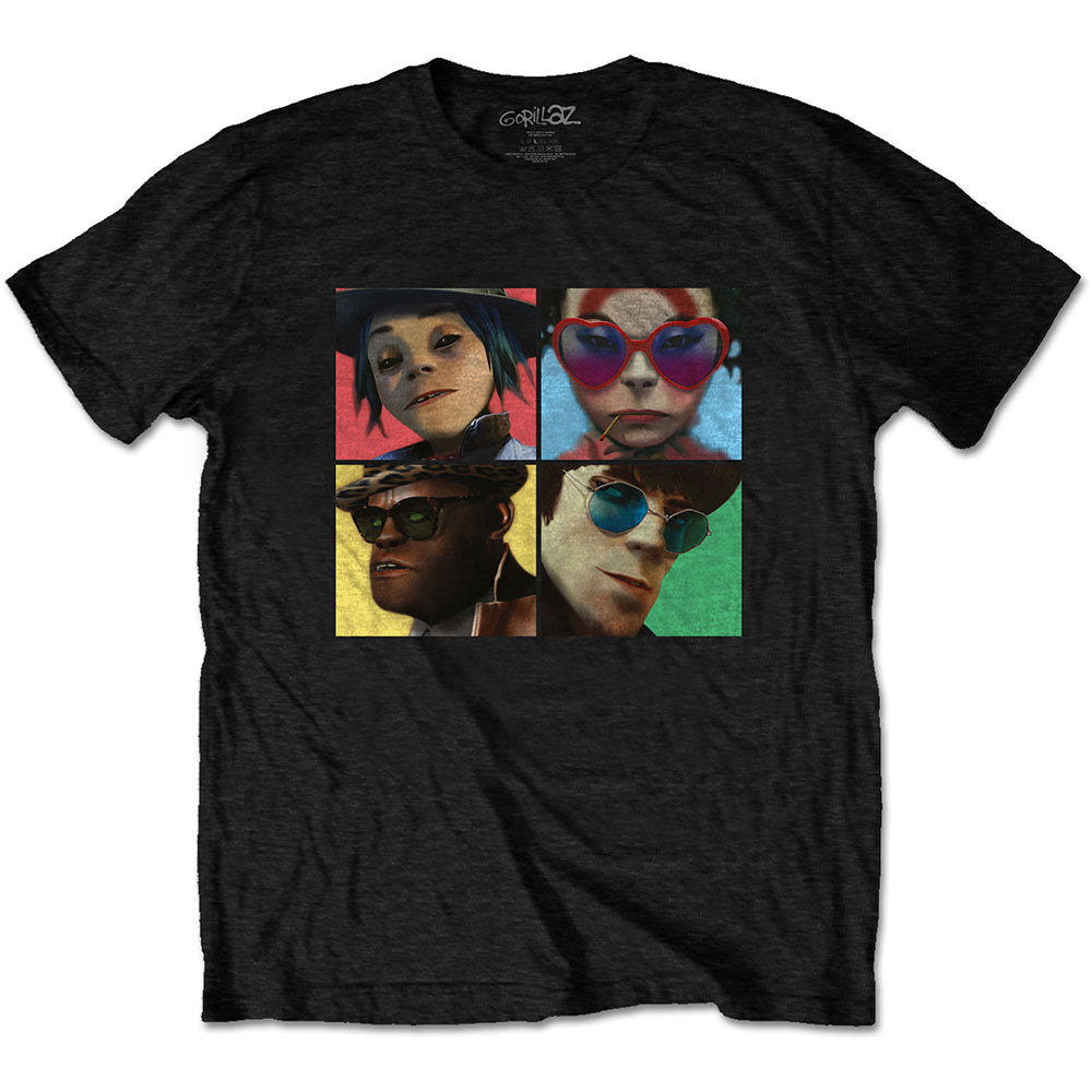 Gorillaz - Humanz Black Tshirt - PRE ORDER