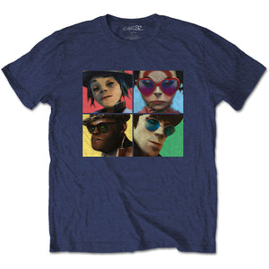 Gorillaz - Humanz Blue Tshirt - PRE ORDER