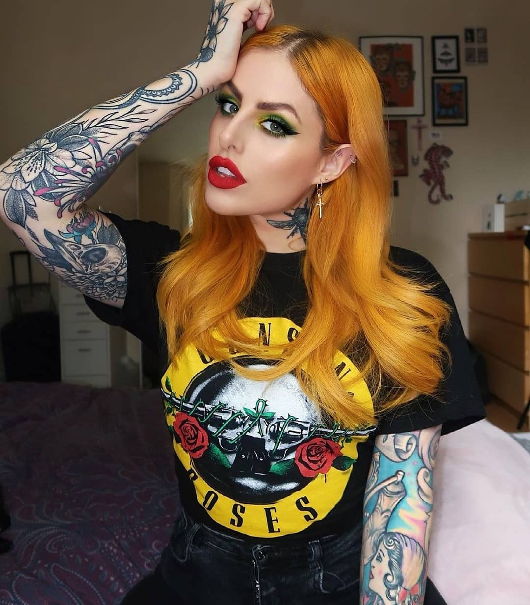 Guns n Roses Classic Black Tshirt