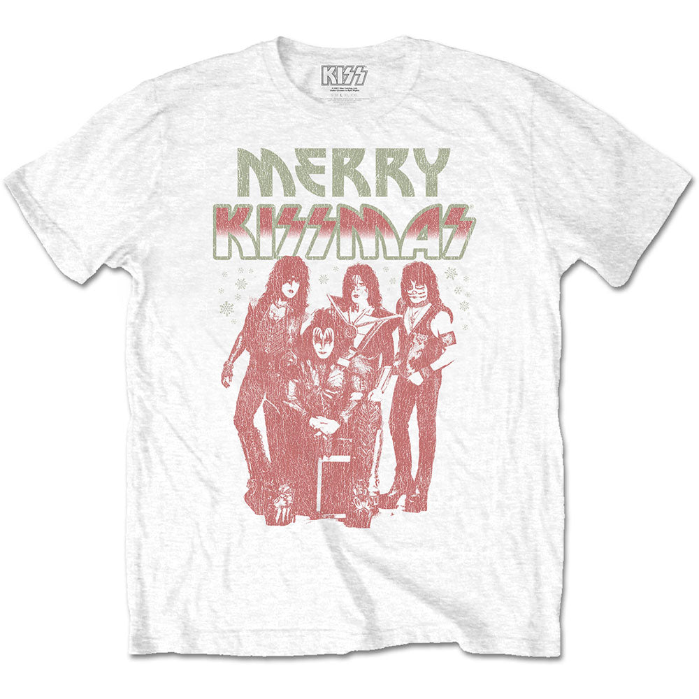 KISS Christmas Band Tshirt