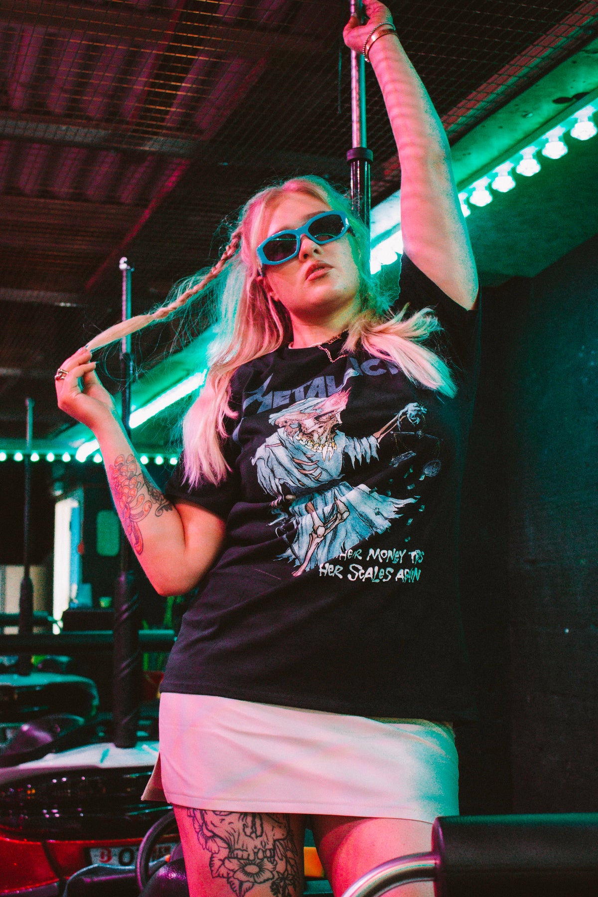 Metallica Doris Printed Black Tshirt