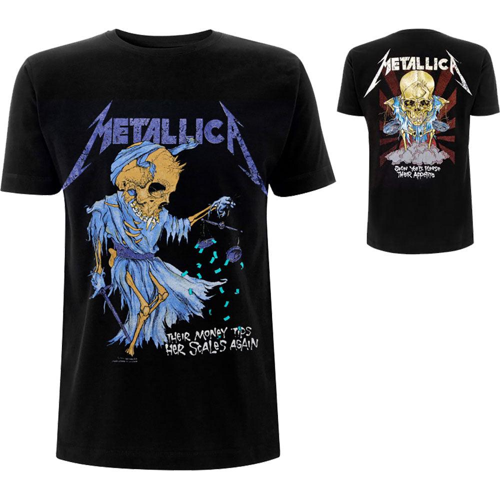 Metallica Doris Printed Black Tshirt