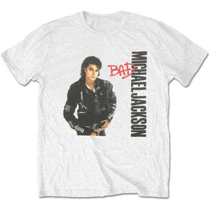 Michael Jackson - Bad White Tshirt - PRE ORDER