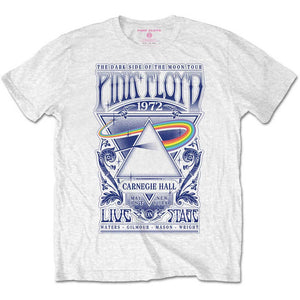 Pink Floyd Carnegie Hall Poster Tshirt - PRE ORDER