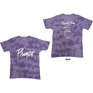 Prince Purple Rain Tie Dye Tshirt - PRE ORDER