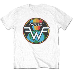 Weezer - Planet Weezer (White) Tshirt - PRE ORDER