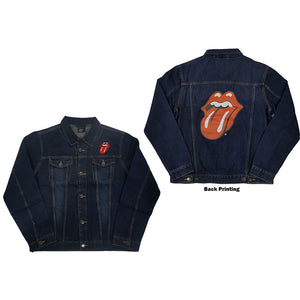 The Rolling Stones Classic Tongue Unisex Denim Jacket - PRE ORDER