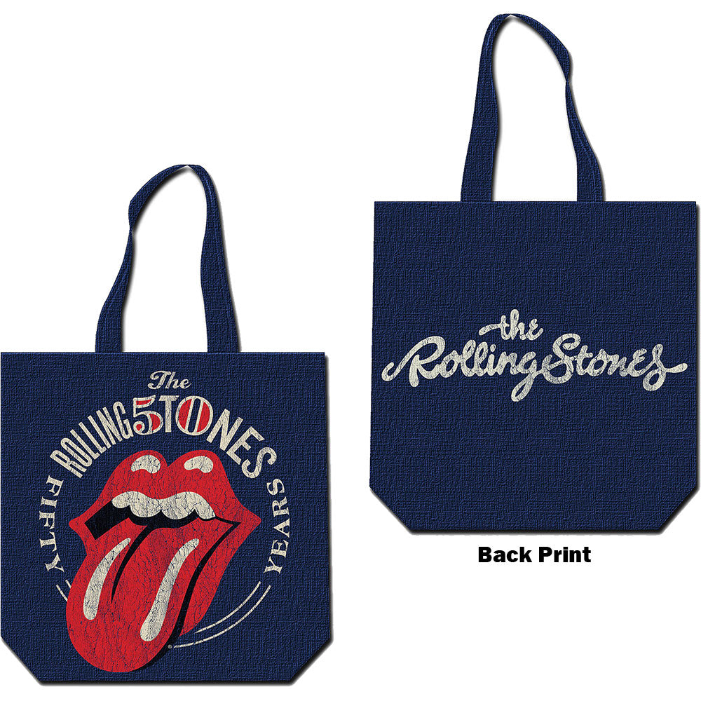 The Rolling Stones 50th Anniversary Tote Bag