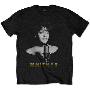 Whitney Houston - Black & White Tshirt - PRE ORDER